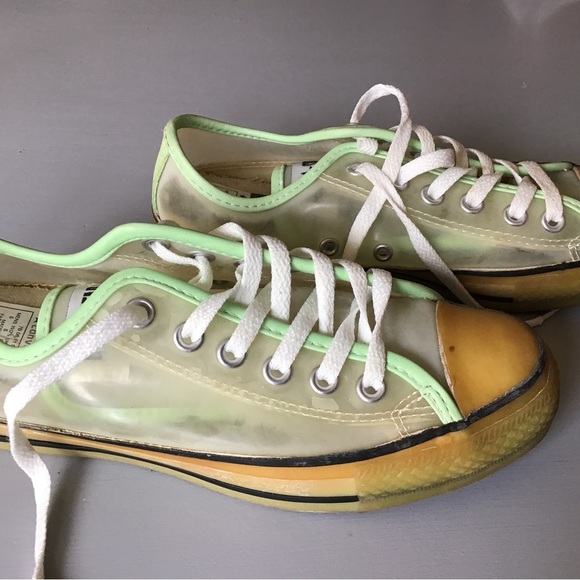 Converse Chuck Taylor Clear Vintage Size 8 - Picture 4 of 5